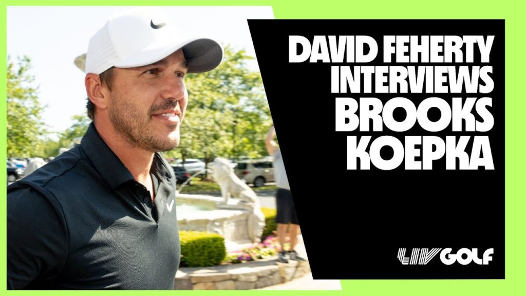 Brooks Koepka sits down with David Feherty LIV Golf DC ゴルフ狂