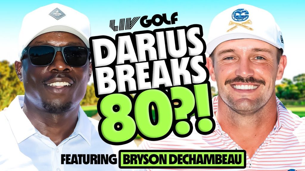 Darius Butler Breaks 80?! Featuring Bryson DeChambeau ゴルフ狂
